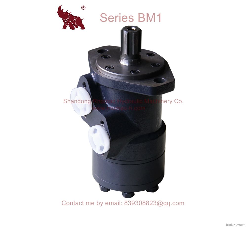 BM1 series orbital hydraulic motor spool valve