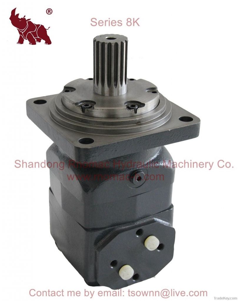 8K series Orbital hydraulic motor spool valve