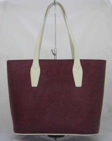 center strap studded tote bag