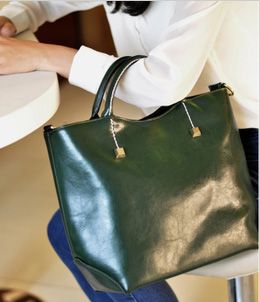 women's handbag female genuine leather bag rivet tote bag shoulder bag crossbody bag whipstitching bag