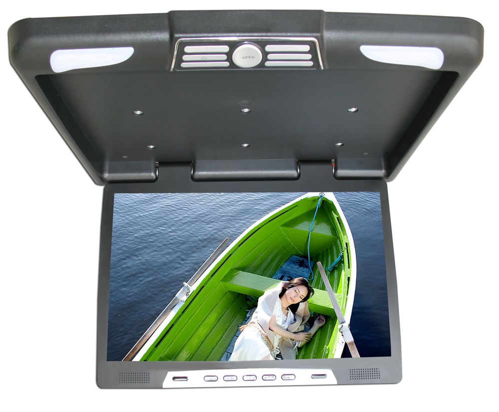 19 Inch TFT LCD roof mount monitor with TV