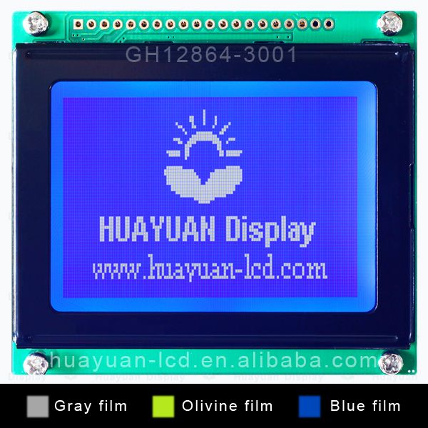 3.0-inch 128x64 dots STN LCD modules products (KS0107)