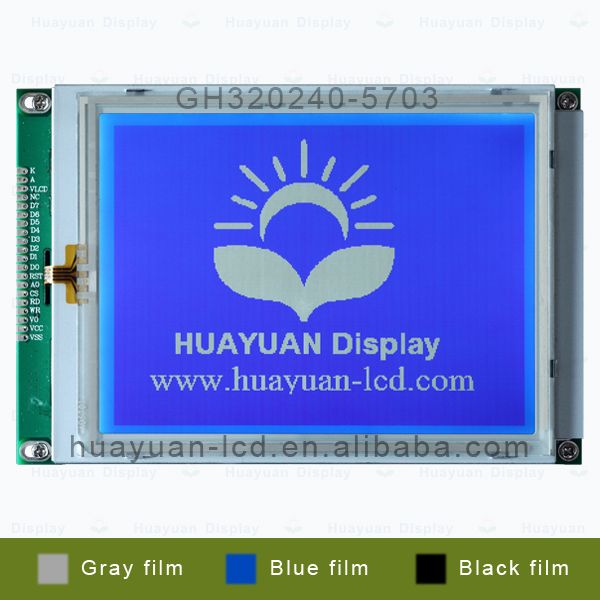 320 x 240 Blue Graphic LCD Display (RA8835)