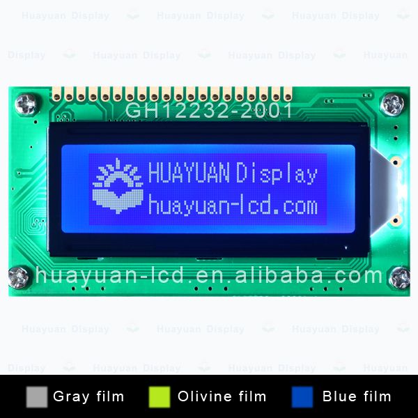 2.0-inch 122x32 dots STN LCD modules suppliers