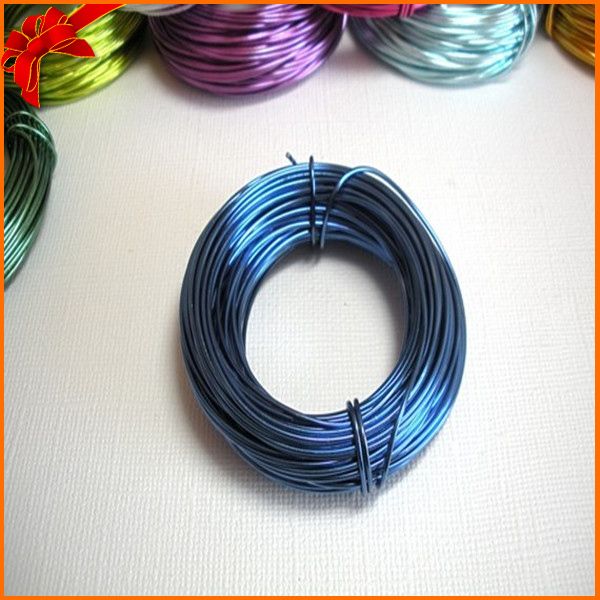 Craft colored aluminum wire