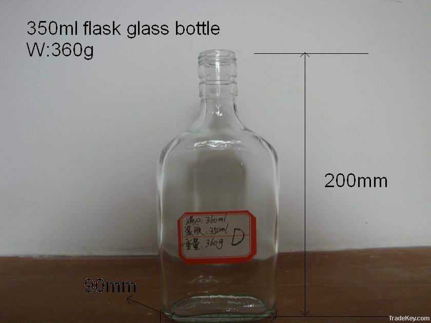 350ml rum glass bottle