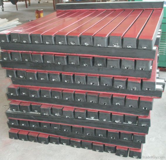 Mining Used Conveyor Belt Impact bar for Loading Point Impact Bed