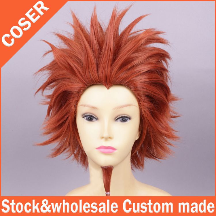 Top ten manufactuer in China. cosplay synthetic wig, stock wig, Fashion wig, Lace wig, men's wig