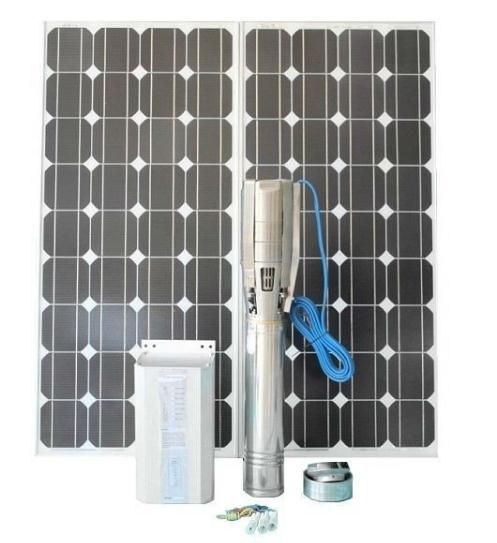 High Flow Rate Propsolar DC Solar Water Pump System 