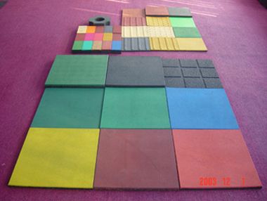 High quality rubber floor tile 