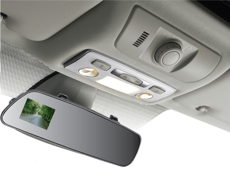 HD-Car Camera, Rearview Mirror, Automobile Data Recorder