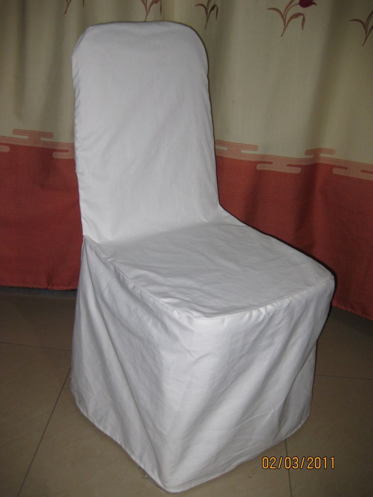 Used hotel slip cover chair