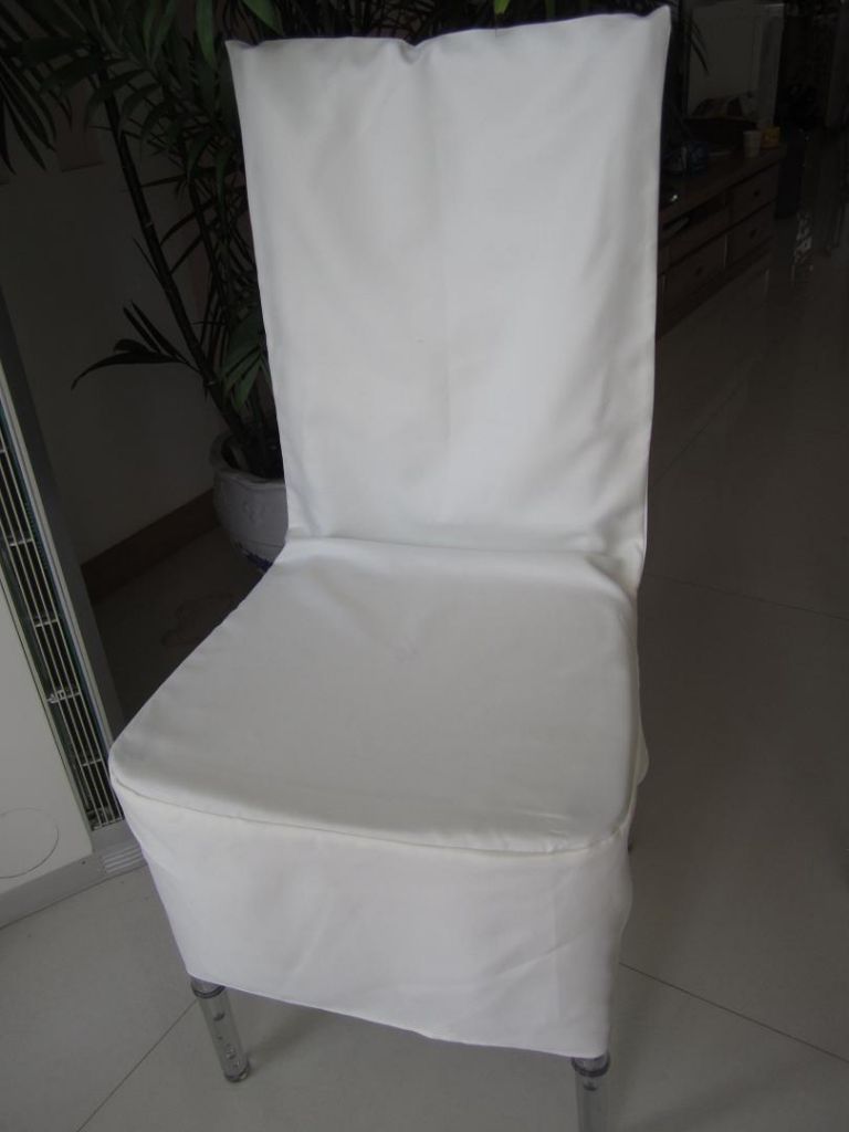 Used hotel slip cover chair