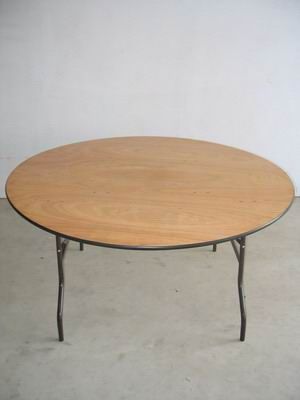 Dining round folding table