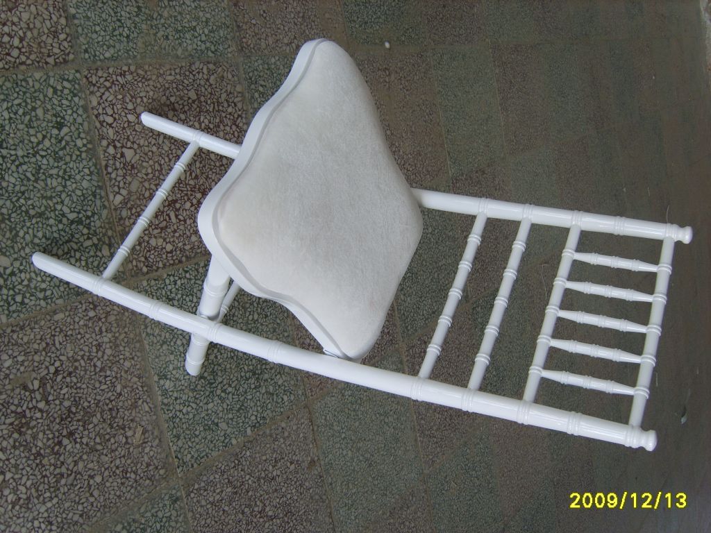 Silver,gold chivari chair