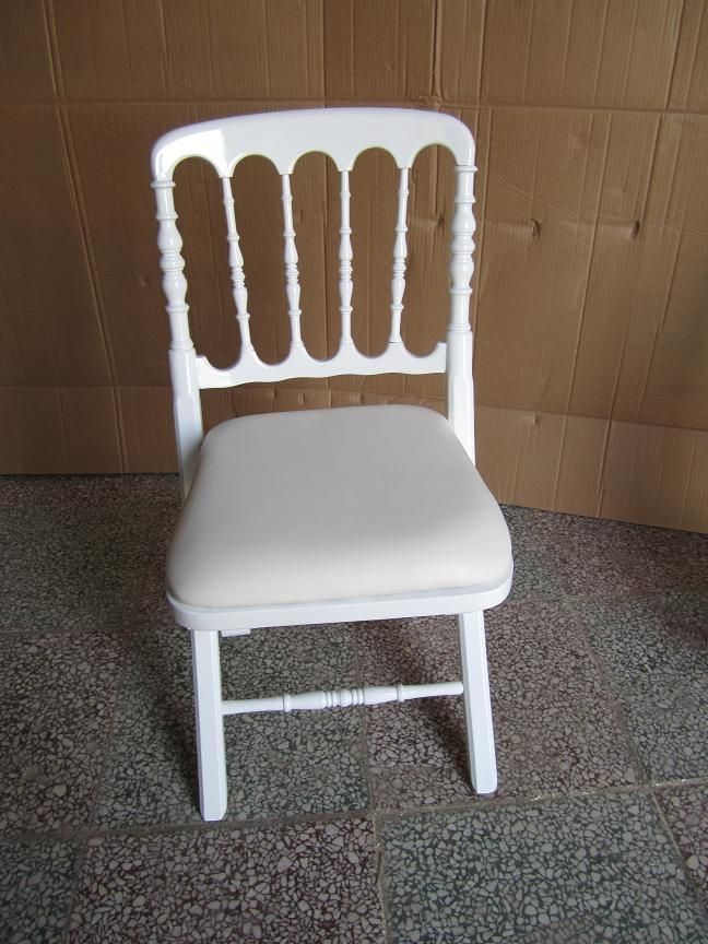 White black chivari chair