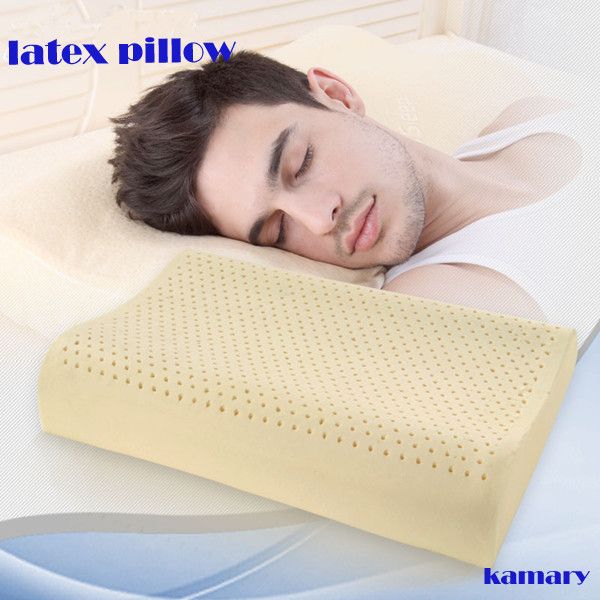 Natural Latex foam pillow for neck pain