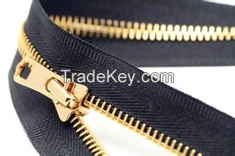 metal zipper for clothes