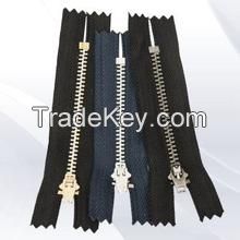 metal zipper for jeans