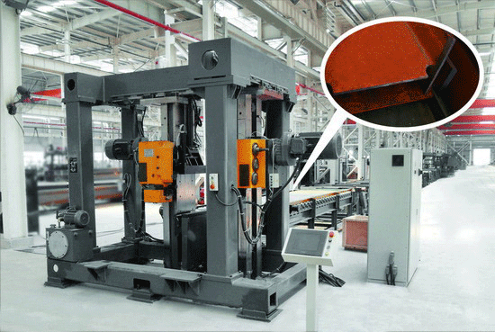 CNC machine for steel structure