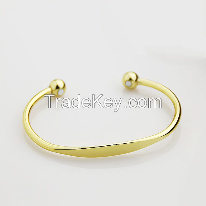 Healthy Jewelry Wholesale color Bio Copper Magnetic Bracelets help you relieving Arthritis,Joint Pain in the wrist b02