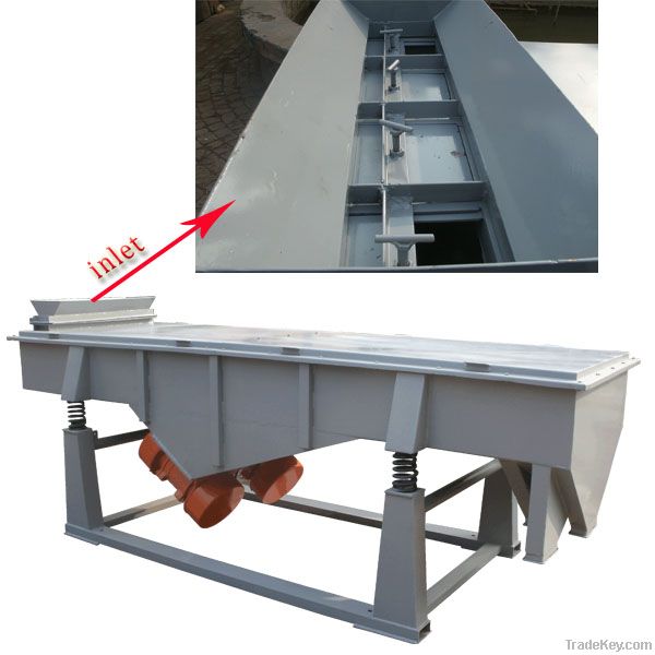 1-5 sieve decks linear vibrating sieve separator for sieving sand