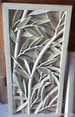 Bamboo pattern relif