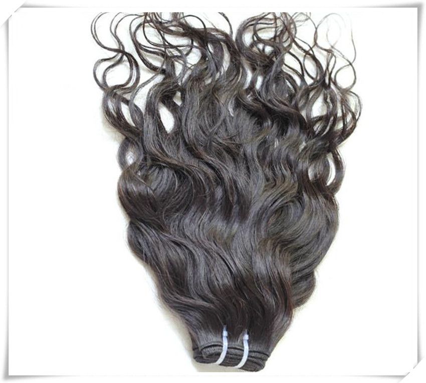 100% human hair high quality hair weft  hair extension natural raw human hair