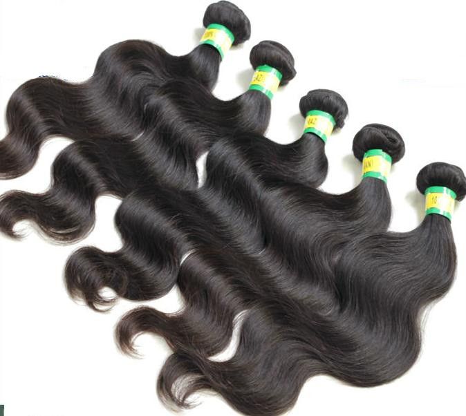 100% human hair high quality hair weft  hair extension natural raw human hair