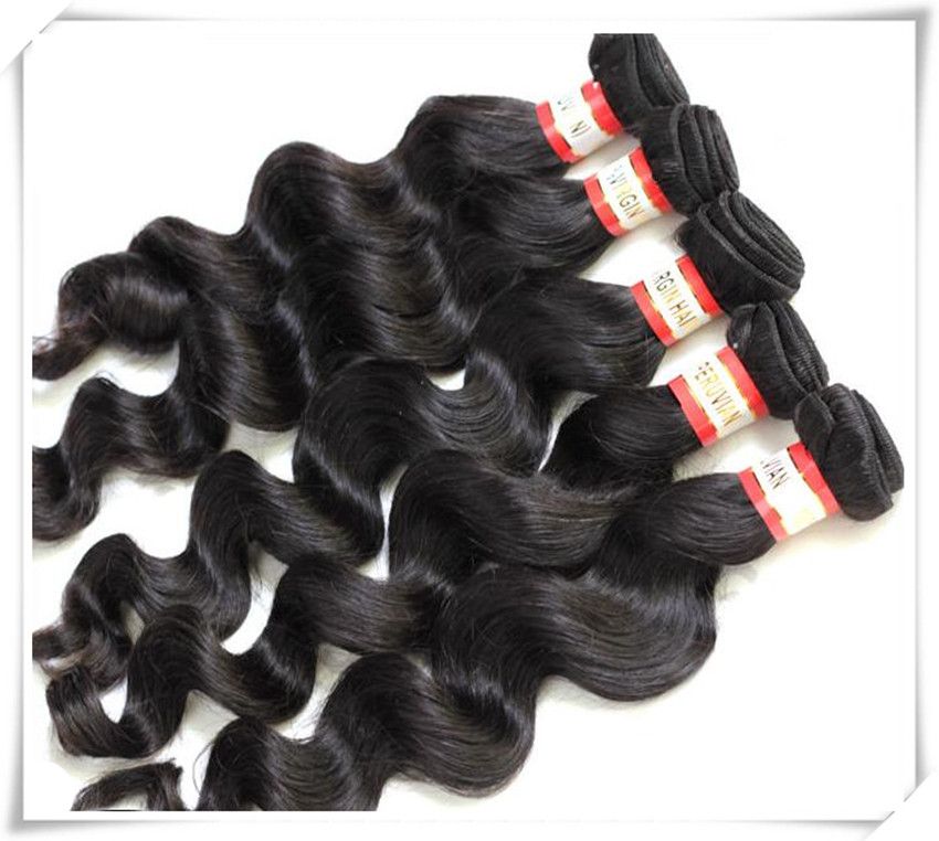 100% human hair high quality hair weft  hair extension natural raw human hair