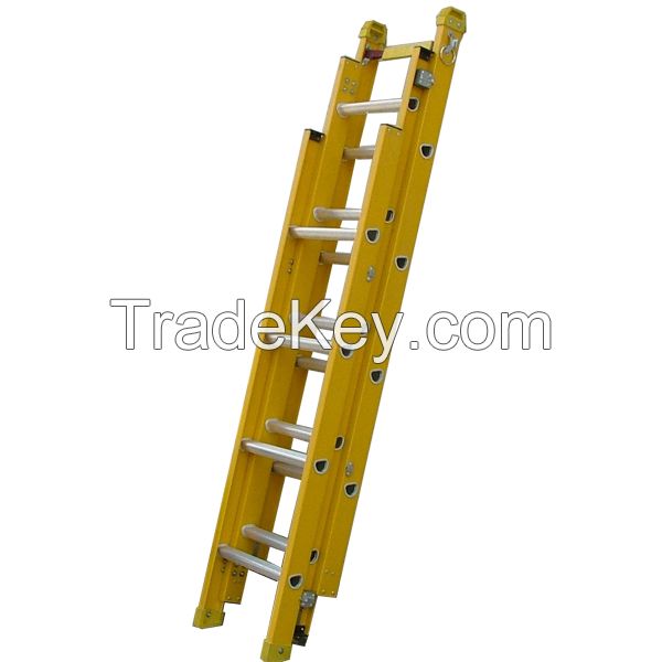 Fiberglass ladder rail 