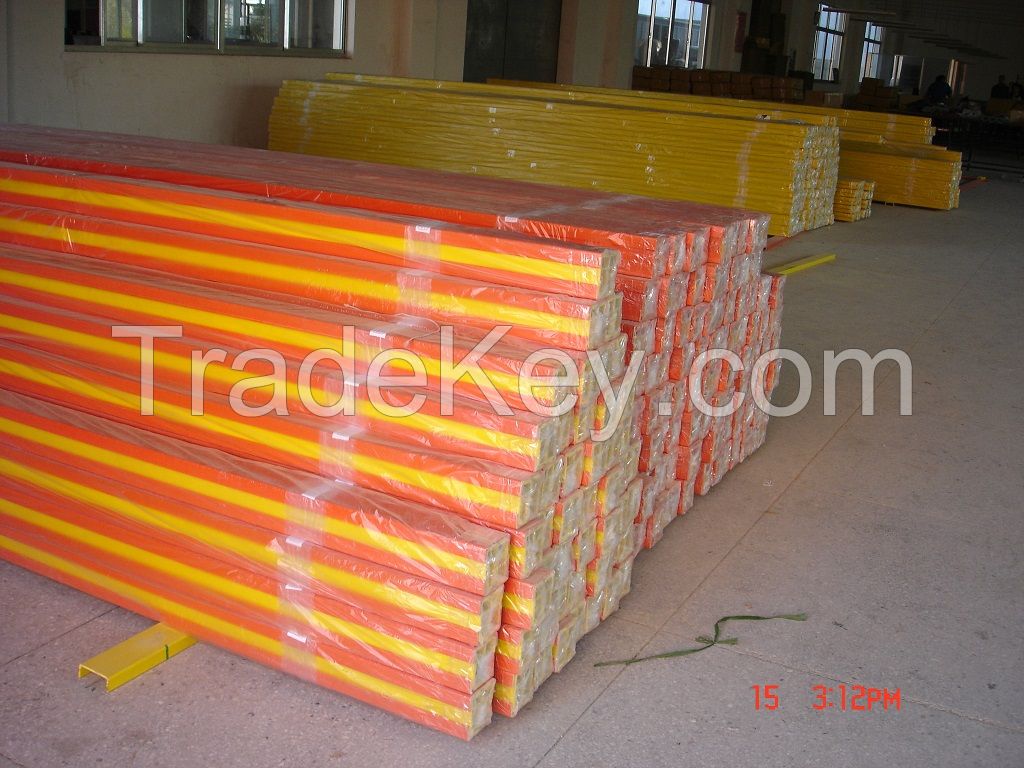 Fiberglass ladder rail 