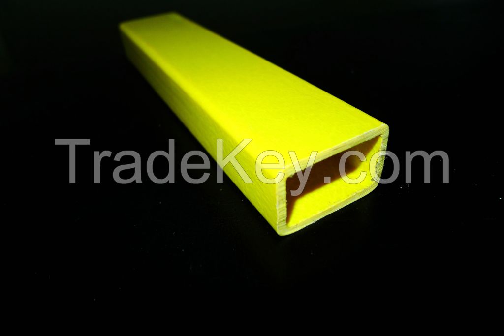 Fiberglass square tube