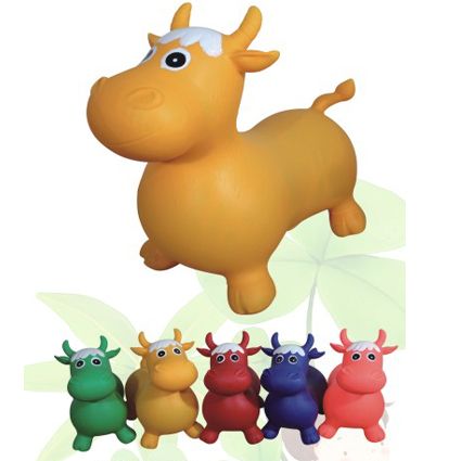 inflatable jumping cow