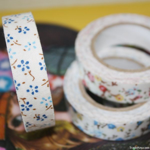 Flower DIY decorative fabric tape