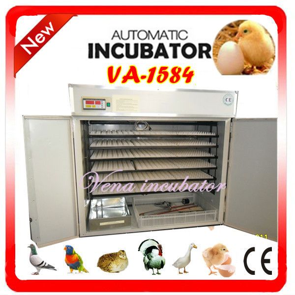 1500Eggs Automatic Quail Egg Incubator with Competitive Price (VA-1584)