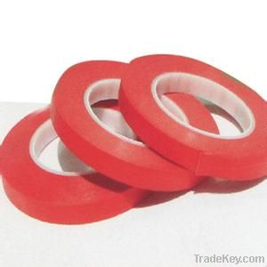 Red double-sided cotton paper adhesive tape