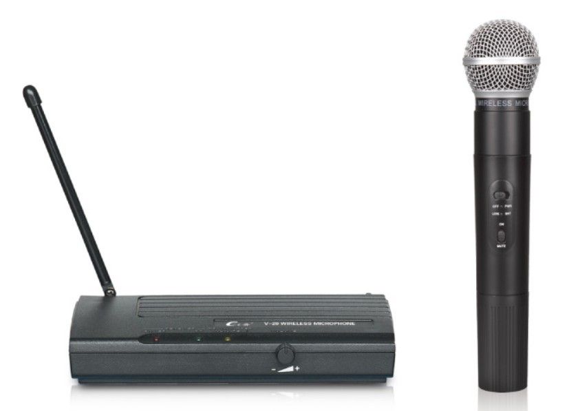 Professional recording wireless microphone