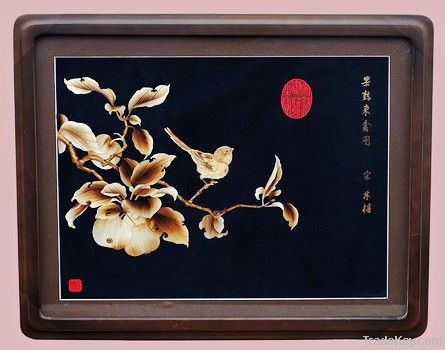 Factory supply wheat straw painting Straw products