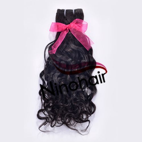 Wholesale - Best Selling Virgin Brazilian Hair 3 PCS Lot Water Wave Mixed Length 1B Natuarl color 100% human Hair Weaving Queen Hair Products 4A Grade