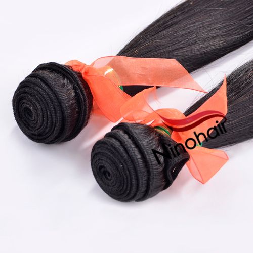 Wholesale - Unprocessed Virgin Peruvian Remy Hair Weft Straight Wave Hair 3pcs/ Lot 100g/pc 100% Real Natural Human Bulk Hair Weave 5A Fast Shipping DHL