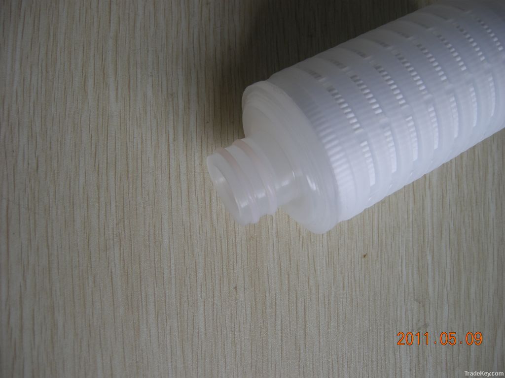 water/gas/oil  filter PTFE pleated cartridge
