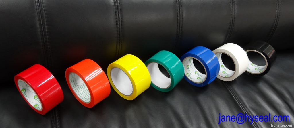 Colorful packing tape