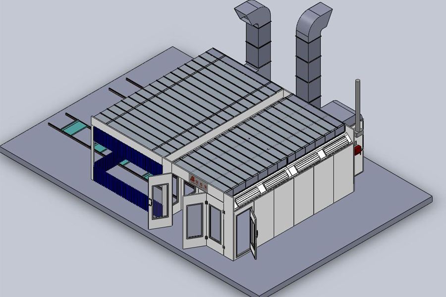 Car Spray Booth for Australia Market (Model: JZJ-9400-AU)