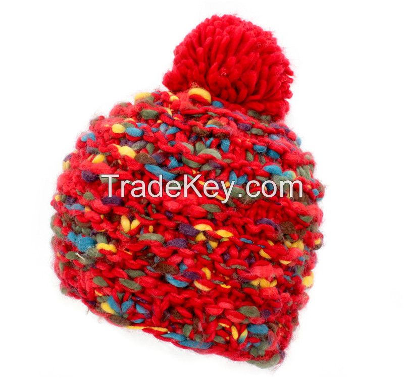 Hand knit Hats