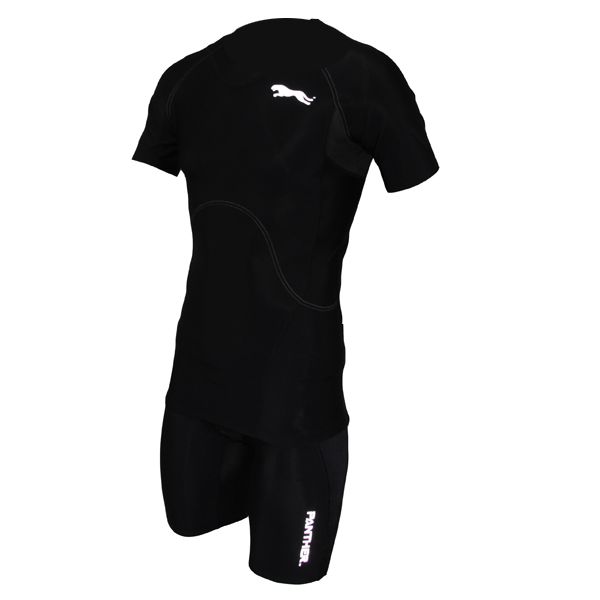 Coolmax Lycra Custom Short Sleeves Sportswear Jogging Wear 