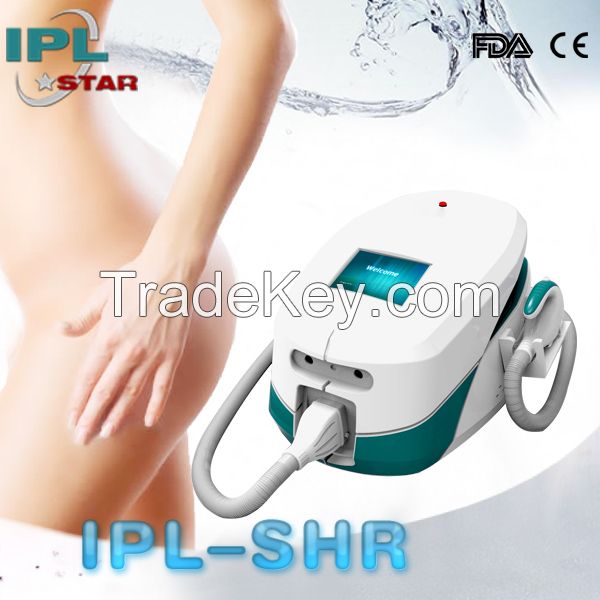 2014 hot sale Beijing Starlight portable SHR IPL machine HR SR SHR SSR features