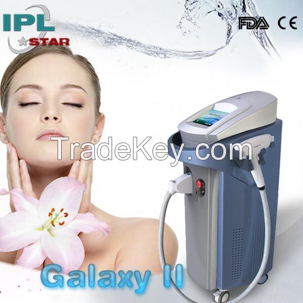 2014 best selling laser hair removal machine price with Germany imported parts