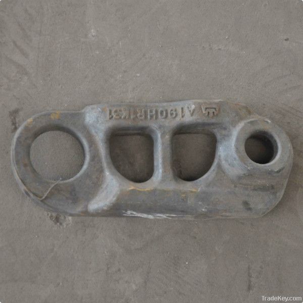 Forged construction machinery track parts
