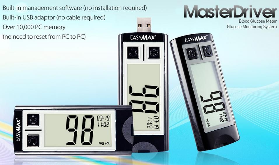 EasyMax MD glucose meter